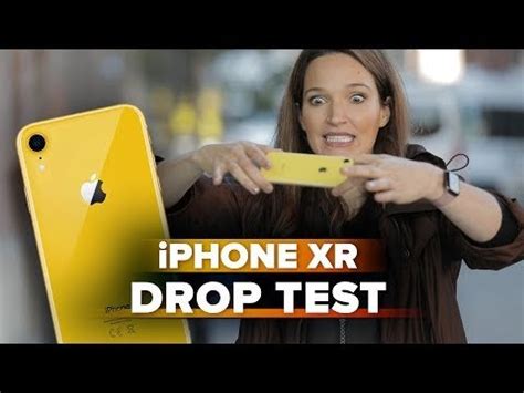 iphone xr alpha glass drop test|It took us four drops to break the iPhone XR camera.